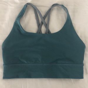 Lululemon Energy Bra Blue Size 6